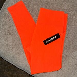 FASHION NOVA SPORT RIBBED LEGGINGS